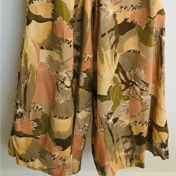 AMUSE SOCIETY Boho Chic SUPER Wide Leg PALAZZO Pants Small - Picture 5 of 11